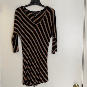Striped long top